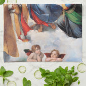 Linge De Cuisine Sistine Madonna, Raphael (Plié)