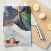 Linge De Cuisine Sistine Madonna, Raphael (Quart Plié)