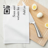 Linge De Cuisine Site web simple de société commerciale code-barres (Quart Plié)