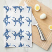 Linge De Cuisine SIX Danseuse thaïlandaise ⚠ Thaïlande ⚠ (Quart Plié)