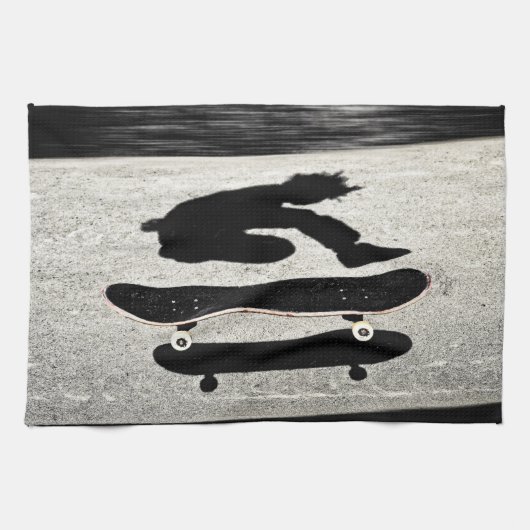 Linge De Cuisine skateboard en sandwich (Horizontal)