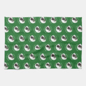 Linge De Cuisine Skunk On A Sled C'est Noël ! Dessin éjectable W (Horizontal)