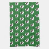 Linge De Cuisine Skunk On A Sled C'est Noël ! Dessin éjectable W (Vertical)