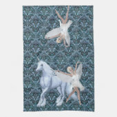 Linge De Cuisine Sky Féerie Aspar et Unicorn (Vertical)