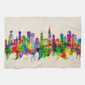 Linge De Cuisine Skyline de Chicago (Horizontal)