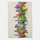 Linge De Cuisine Skyline de Chicago (Vertical)