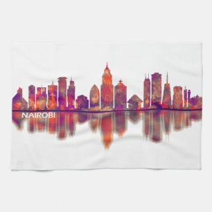 Linge De Cuisine Skyline de Nairobi