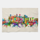 Linge De Cuisine Skyline de Singapour (Horizontal)