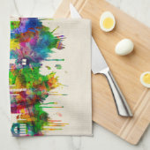 Linge De Cuisine Skyline de St. Louis Missouri (Quart Plié)