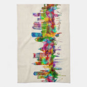 Linge De Cuisine Skyline du Massachusetts de Boston (Vertical)