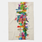 Linge De Cuisine Skyline Portugal de Lisbonne (Vertical)