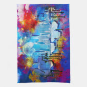 Linge De Cuisine SlipperyJoe NYC graffiti lue entourée tourbillon (Vertical)