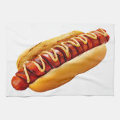 Linge De Cuisine SlipperyJoe's hot dog niché doucement pain jaune v (Horizontal)