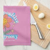 Linge De Cuisine Slogan Super pour un séjour positif (Quart Plié)