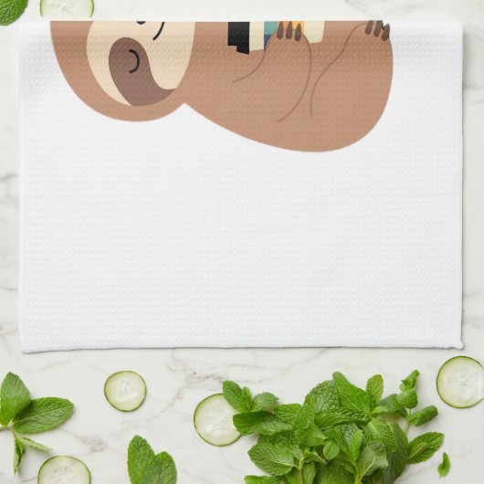 Linge De Cuisine Sloth Coffee Time Classic T-Shirt (Plié)