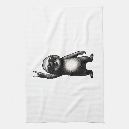 Linge De Cuisine Sloth Rocking Dance (Vertical)