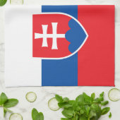 Linge De Cuisine Slovakia Flag (Plié)