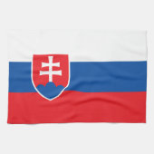 Linge De Cuisine Slovakia Flag (Horizontal)