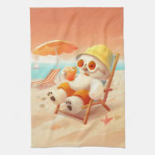 Linge De Cuisine Smile Dog - Mode Plage Activé (Vertical)