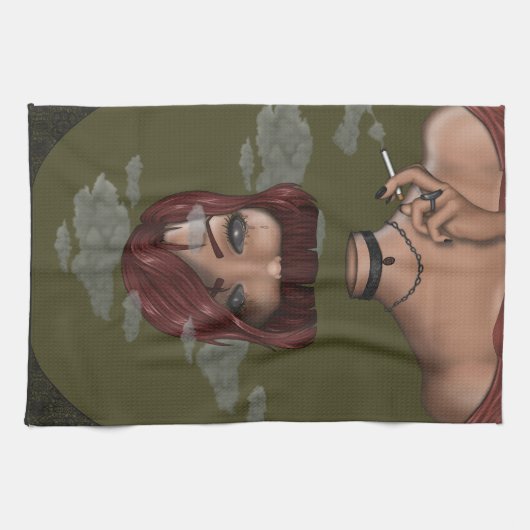 Linge De Cuisine Smoke (Horizontal)