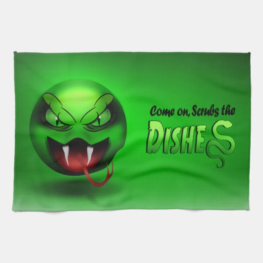 Linge De Cuisine Snakemoji Theedoek (Horizontaal)