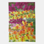 Linge De Cuisine Snapdragons colorés floraux (Vertical)