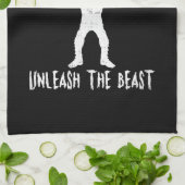 Linge De Cuisine Snatchsquatter, Gros Pied De Dessin, Bête, Gymnase (Plié)