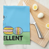 Linge De Cuisine Snoopy à l'oeuf Pâques (Quart Plié)
