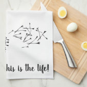 Linge De Cuisine Snoopy Avec Dandelion (Quart Plié)