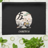 Linge De Cuisine Snoopy, Charlie Brown et Woodstock - Ami (Plié)