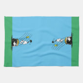 Linge De Cuisine Snoopy Jumping dans le pot d'or (Horizontal)