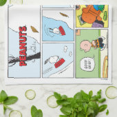 Linge De Cuisine Snoopy Sled Riding Food Dish (Plié)