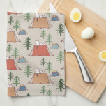 Linge De Cuisine Snoopy & Woodstock Go Camping Motif<br><div class="desc">Jetez un oeil à ce design super mignon avec Snoopy & Woodstock camping dehors.</div>
