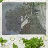 Linge De Cuisine Snow at Argenteuil par Claude Monet (Plié)