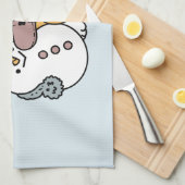Linge De Cuisine Snow Much Fun Cat Winter Holiday Design (Quart Plié)