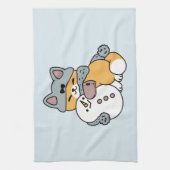 Linge De Cuisine Snow Much Fun Cat Winter Holiday Design (Vertical)