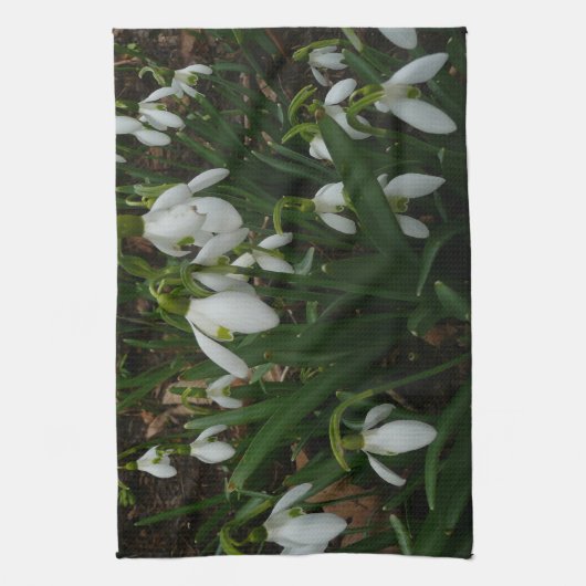 Linge De Cuisine Snowdrops I (Vertical)