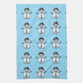 Linge De Cuisine Snowman (Vertical)