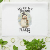 Linge De Cuisine Snowman (Plié)