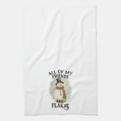 Linge De Cuisine Snowman (Vertical)