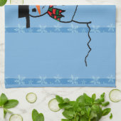 Linge De Cuisine Snowman (Plié)