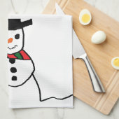 Linge De Cuisine Snowman (Quart Plié)