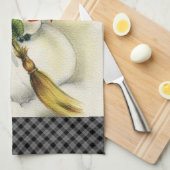 Linge De Cuisine Snowman 001 (Quart Plié)