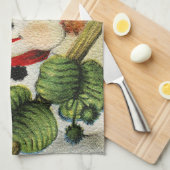 Linge De Cuisine Snowman 004 (Quart Plié)