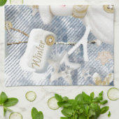 Linge De Cuisine Snowman hiver froid (Plié)