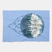 Linge De Cuisine Snowy Mountain Pine Tree Nature Adventure Extérieu (Horizontal)