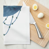 Linge De Cuisine Snowy Mountain Pine Tree Nature Adventure Extérieu (Quart Plié)