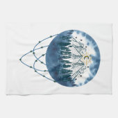 Linge De Cuisine Snowy Mountain Pine Tree Nature Adventure Extérieu (Horizontal)