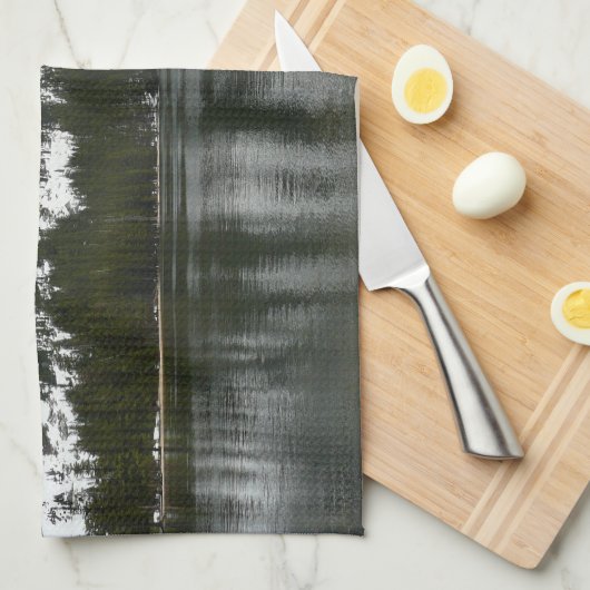 Linge De Cuisine Snowy Tenaya Lake Yosemite National Park Photo (Quart Plié)