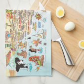 Linge De Cuisine SoCal (Quart Plié)